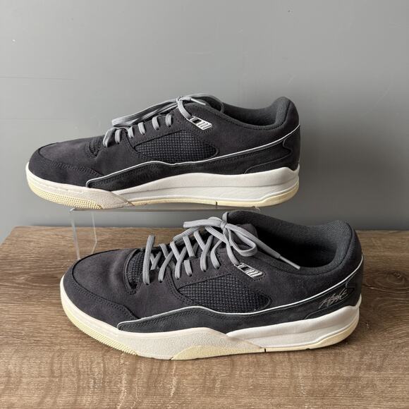 Nike Jordan Flight Court Shoes Mens Size 13 HF3255-002 Anthracite White Sail - Picture 5 of 11